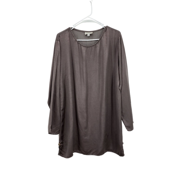 Cachaca Vintage Women's Quarter Sleeves Relaxed Fit Tunic Top - M - Picture 1 of 6